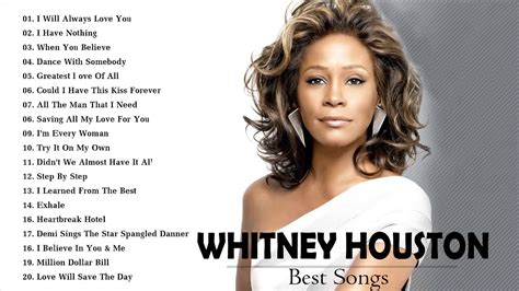 whitney houston greatest hits|the legacy of whitney houston's songs.